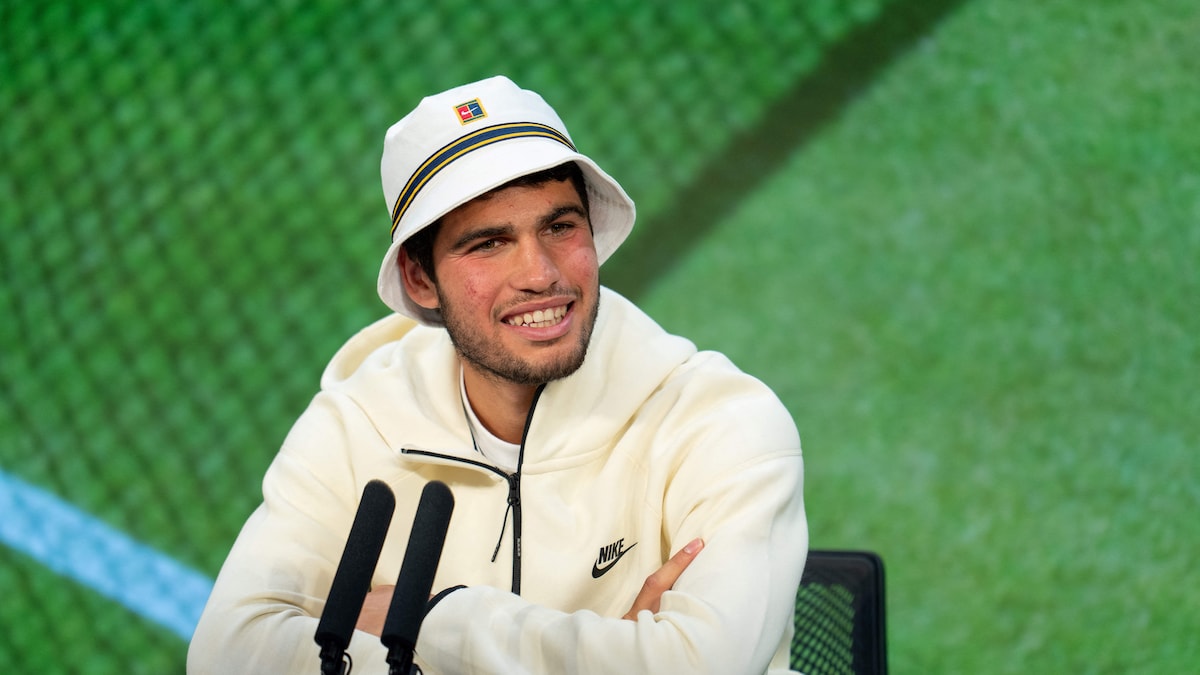 Carlos Alcaraz Reacts To Novak Djokovic’s “Crazy” ‘Me, Federer, Nadal’ Praise After Wimbledon Win