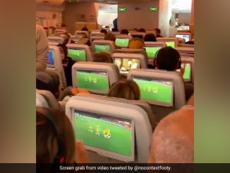 Entire Plane, Barring One Fan, Celebrates Australia Qualify For Women’s FIFA World Cup Semis. Watch