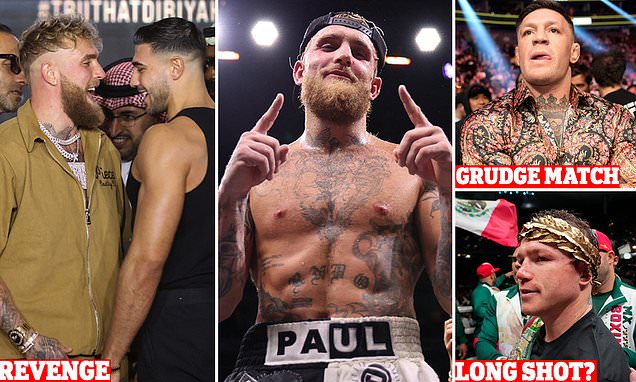Jake Paul: Tommy Fury rematch, Conor McGregor showdown… or could Canelo be an option? What next for the YouTuber-turned-fighter as he eyes a new challenge