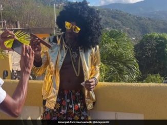 Chris Gayle’s Latest Post In “Retro Outfits” Takes Internet By Storm. Watch