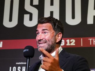 Eddie Hearn SLAMS the ‘low, low standard’ of the ‘awful’ Jake Paul vs Nate Diaz fight and claims the social media star turned boxer ‘doesn’t have the ability or the experience’ to break an opponent down