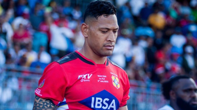 Tonga without Israel Folau at Rugby World Cup 2023, George Moala included