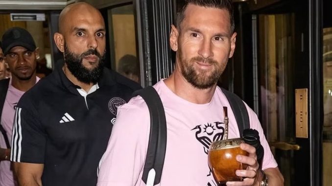 Ex-Navy Seal And MMA Fighter – Lionel Messi’s Personal Bodyguard Yassine Chueko At Inter Miami