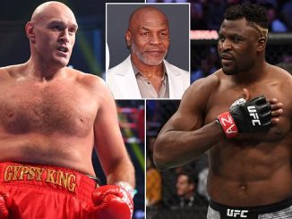 Former Heavyweight champion Mike Tyson weighs in on boxing bout between Tyson Fury and Francis Ngannou, and hints at an upset greater than his own loss to Buster Douglas