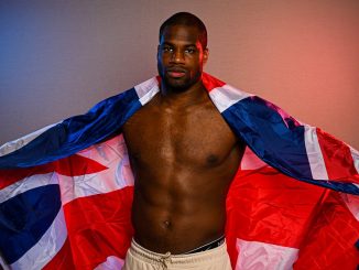PICTURE EXCLUSIVE: Daniel Dubois and Oleksandr Usyk, pictured by Mail Sport’s KEVIN QUIGLEY ahead of heavyweight clash tonight