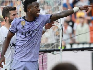 Real Madrid’s Vinicius Junior Out For Over A Month With Hamstring Injury