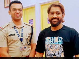 Indian Cricket Team Great MS Dhoni’s Gesture At Ranchi Airport Gives CISF Officer ‘Goosebumps’