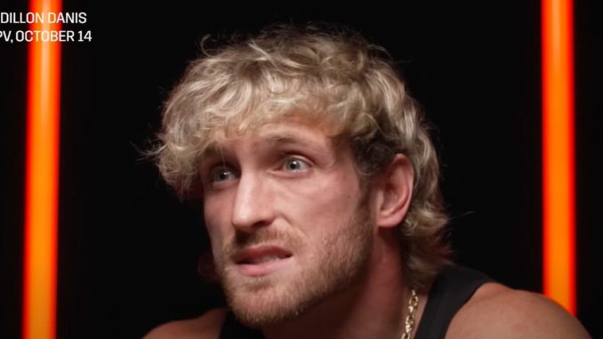 Logan Paul stoops low in face-to-face with Dillon Danis as the WWE star mentions the death of opponent’s dad, claiming that attack on Nina Agdal is part of ‘Twitter group therapy’… with the MMA star questioning why Paul won’t face him in the Octagon