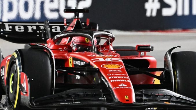 Ferrari’s Charles Leclerc Fastest In First Practice For Singapore GP