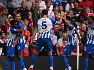 Brighton Thump Manchester United As Manchester City Strike Back