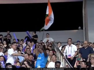 Asian Games: Fan Celebrating India’s Goal vs Hosts China At Asian Games Told To Sit Down. Then This Happens – Watch