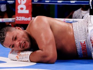 Joe Joyce ‘shouldn’t be boxing’ because he ‘can’t walk through punches anymore’, claims Eddie Hearn after brutal loss to Zhilei Zhang, and says it would be a ‘CAR CRASH’ if he fought Anthony Joshua