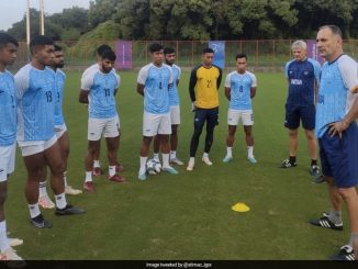 Asian Games: India Football Team Holds Training Session Ahead Of Saudi Arabia Clash