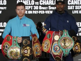 Canelo Alvarez vows to teach Jermell Charlo a ‘lesson’ and insists he is ‘more motivated than ever’ after the American criticsed his skills and called himself a ‘motherf***ing lion’
