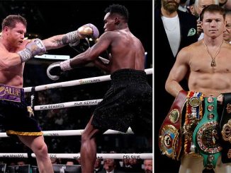 Canelo Alvarez puts on a clinic against Jermell Charlo, winning easy unanimous decision to retain four super middleweight titles before brushing off retirement talk: ‘I love boxing so f***ing much!’