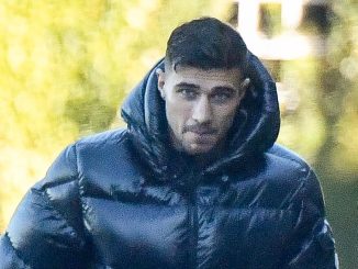PICTURED: Tommy Fury looks fresh-faced as he takes a stroll in Manchester hours after his controversial win over KSI despite having taken 38 punches during their six-round fight