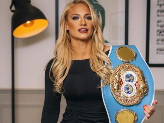 EXCLUSIVE: Ebanie Bridges announces first world title defence against glamorous Aussie boxing star Avril Mathie – and she says the weigh-ins will ‘break the internet’