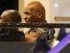 Mike Tyson sees in the New Year at a swanky yacht party in St Barts as the former world heavyweight champion kicks back and relaxes with friends on the Caribbean island