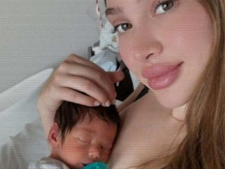 US boxing star Ryan Garcia stuns fans by revealing birth of his second child with model wife Andrea Celina… before then immediately posting again to claim they’re getting DIVORCED!