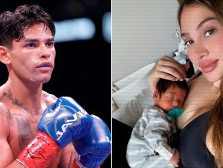 Boxing star Ryan Garcia filed divorce papers to model wife Andrea Celina over ‘irreconcilable differences’, court documents show… after he announced their shock split less than an hour on from the birth of their second child