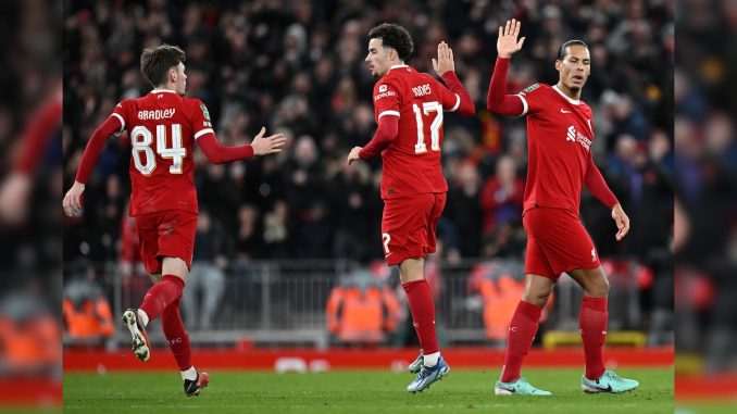 Liverpool Fight Back To Take League Cup Semi-Final Lead Over Fulham