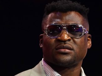 Francis Ngannou hits back at Eddie Hearn’s suggestion that he will be ‘easy work’ for Anthony Joshua… as the former MMA star claims his opponent ‘doesn’t have a chin’ ahead of March 8 fight