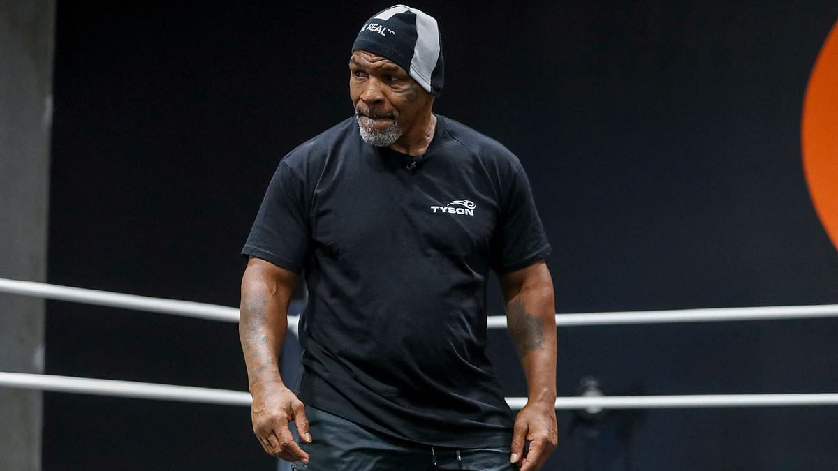 Mike Tyson ‘is in talks to fight an MMA legend in a boxing match in Saudi Arabia this year’, as the former heavyweight champion eyes a return to the ring at the age of 57