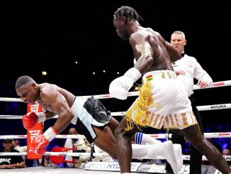 Joshua Buatsi DEFEATS Dan Azeez by decision in an all-action affair at Wembley Arena… with the Olympian twice dropping his former training partner to the canvas in the 11th round