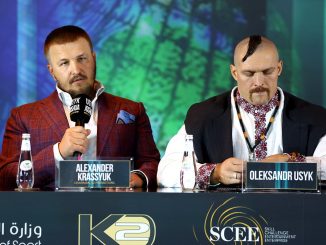 Oleksandr Usyk’s promoter reveals potential timeframe for rearranged fight against Tyson Fury after postponement