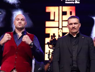 Croatian fighter who bust Tyson Fury’s eye open reveals bizarre insult Gypsy King taunted him with before causing the freak cut that postponed world title bout Oleksandr Usyk fight