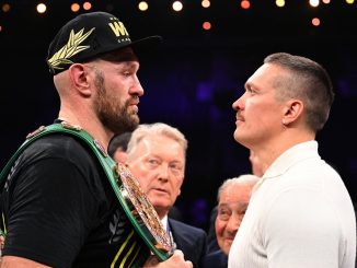 Tyson Fury’s withdrawal from his unification bout with Oleksandr Usyk was ‘more than SUSPICIOUS’, claims the Ukrainian’s trainer… as he insists the ‘Gypsy King’s’ gruesome eye injury was ‘impossible’ to obtain in sparring