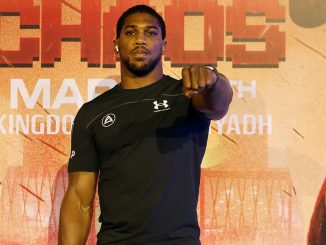 Anthony Joshua refuses to name Tyson Fury or Oleksandr Usyk as his next opponent in build-up to Francis Ngannou… after brushing away concern over the former UFC fighter’s formidable size