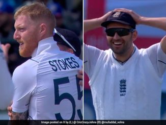 Ben Stokes Clean-Bowls Rohit Sharma On His First Ball Of Series, England Team In Disbelief. Watch