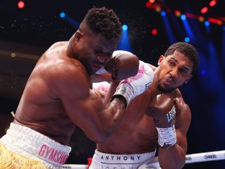 Francis Ngannou apologises to fans and says ‘I let you all down’ after he was knocked out by Anthony Joshua… but former UFC champion vows to come back from ‘bad day at the office’