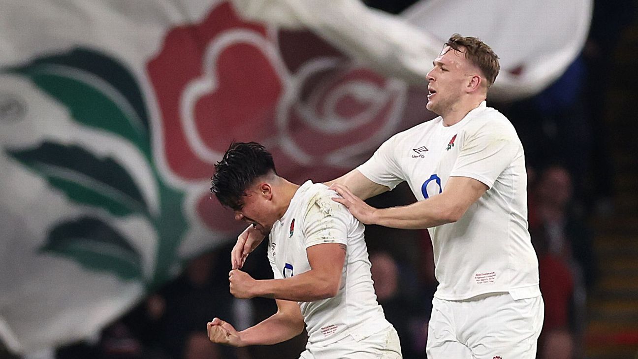 England rediscover their roar to end Ireland’s Grand Slam charge