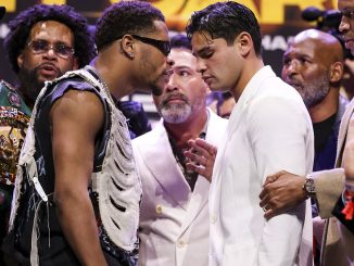 Boxer Ryan Garcia dedicates upcoming Devin Haney match to ‘children that are hurting’ and abused by shadowy elites as he trains in Dallas instead of spending court-granted weekend custody with son and daughter in LA