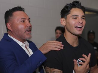 Oscar De La Hoya urged Ryan Garcia to ‘stay focused’ heading into his world-title fight against Devin Haney… now the Golden Boy chief’s cautionary advice holds even more weight after his disturbing online rants