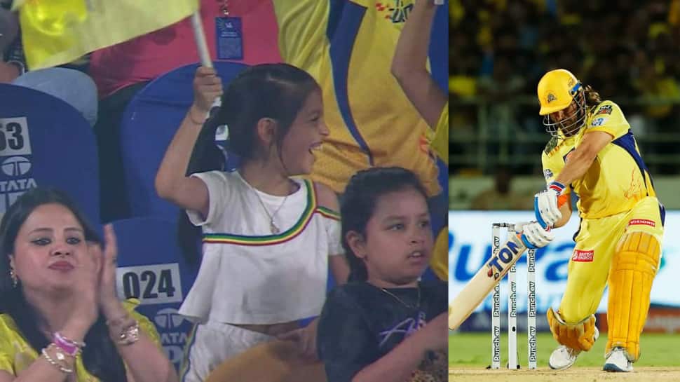 IPL 2024: Sakshi Dhoni, Ziva Dhoni Cheer For MS Dhoni’s CSK In Hyderabad, Pic Goes Viral | Cricket News