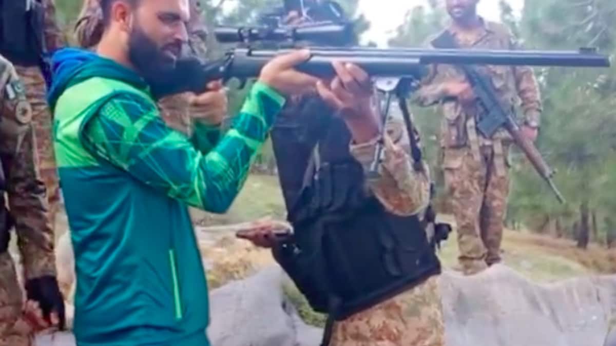 From Sniper Shooting To Carrying Men On Back, Pakistan Cricketers’ Army Training Has Fans Stunned