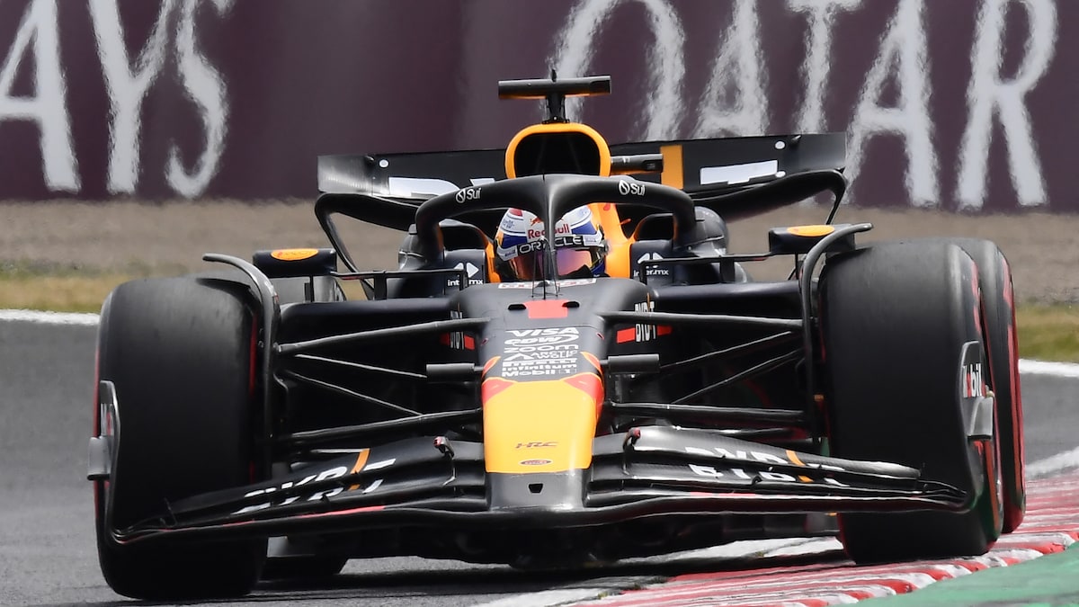 Max Verstappen Fastest In Dry Final Practice For Japan GP